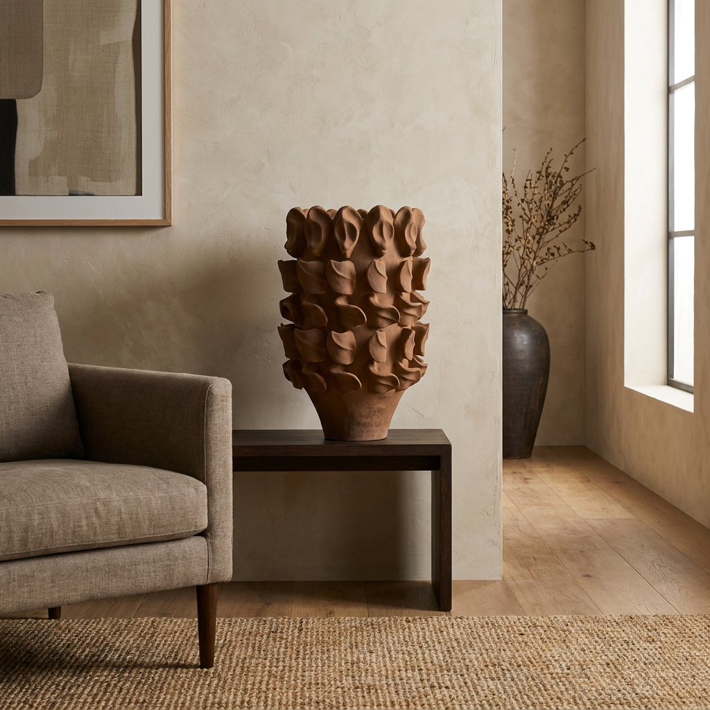 SORA Porzellanvase mit matter Oberfläche, innen wasserhaltend behandelt – Lorenz Laurent Home