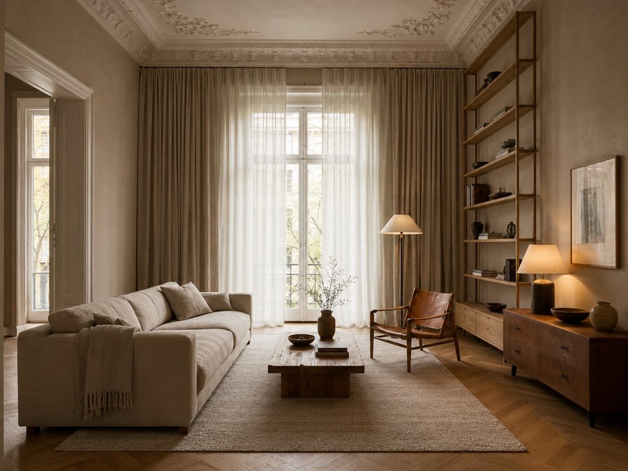 Hohe Räume und Altbau einrichten