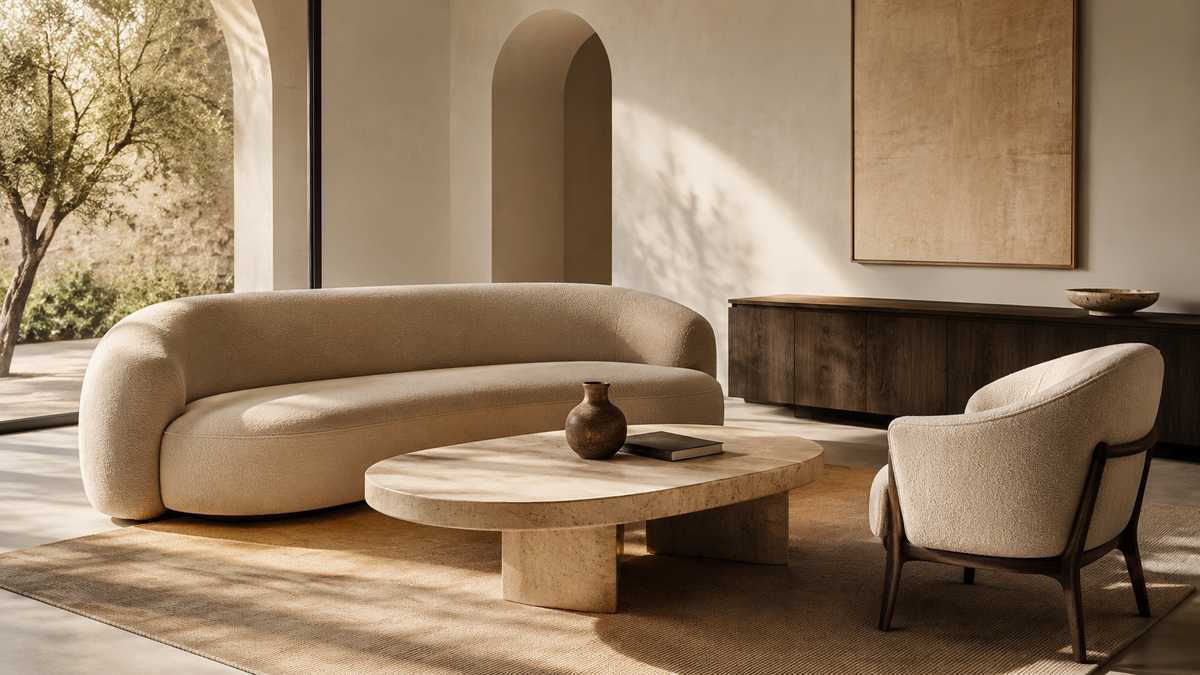 Kollektion Möbel mit Beistelltischen, Konsolen, Sitzmöbeln und Einzelstücken – Lorenz Laurent Home