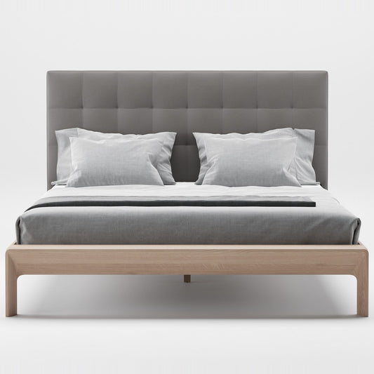 INVITO Bett gepolstert aus Massivholz – Lorenz Laurent Home