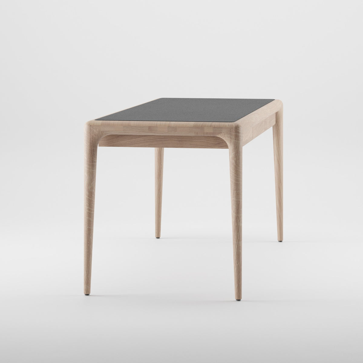 LATUS Schreibtisch mit Lederauflage aus Massivholz – Lorenz Laurent Home
