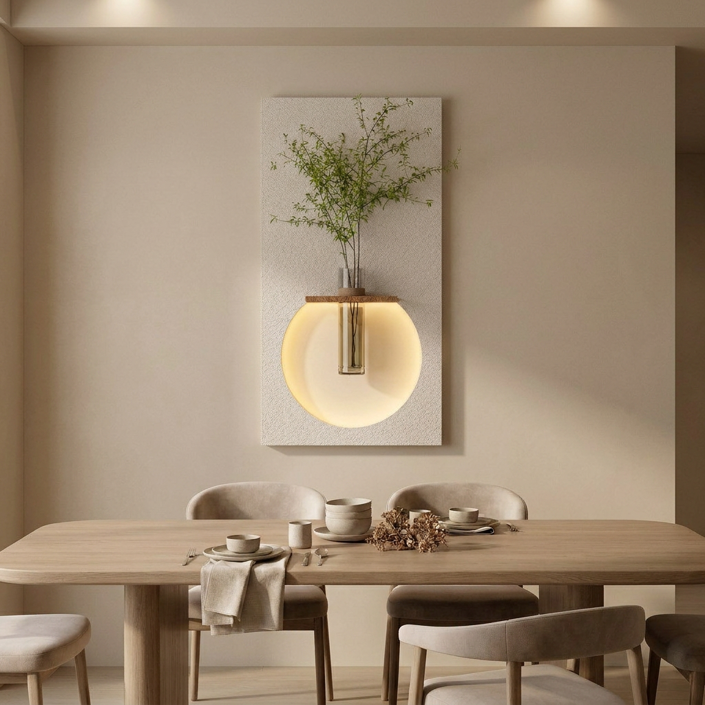 AQUA Pflanzen-Wandlampe in vier Größen bis 120 x 70 cm für große Wandflächen – Lorenz Laurent Home