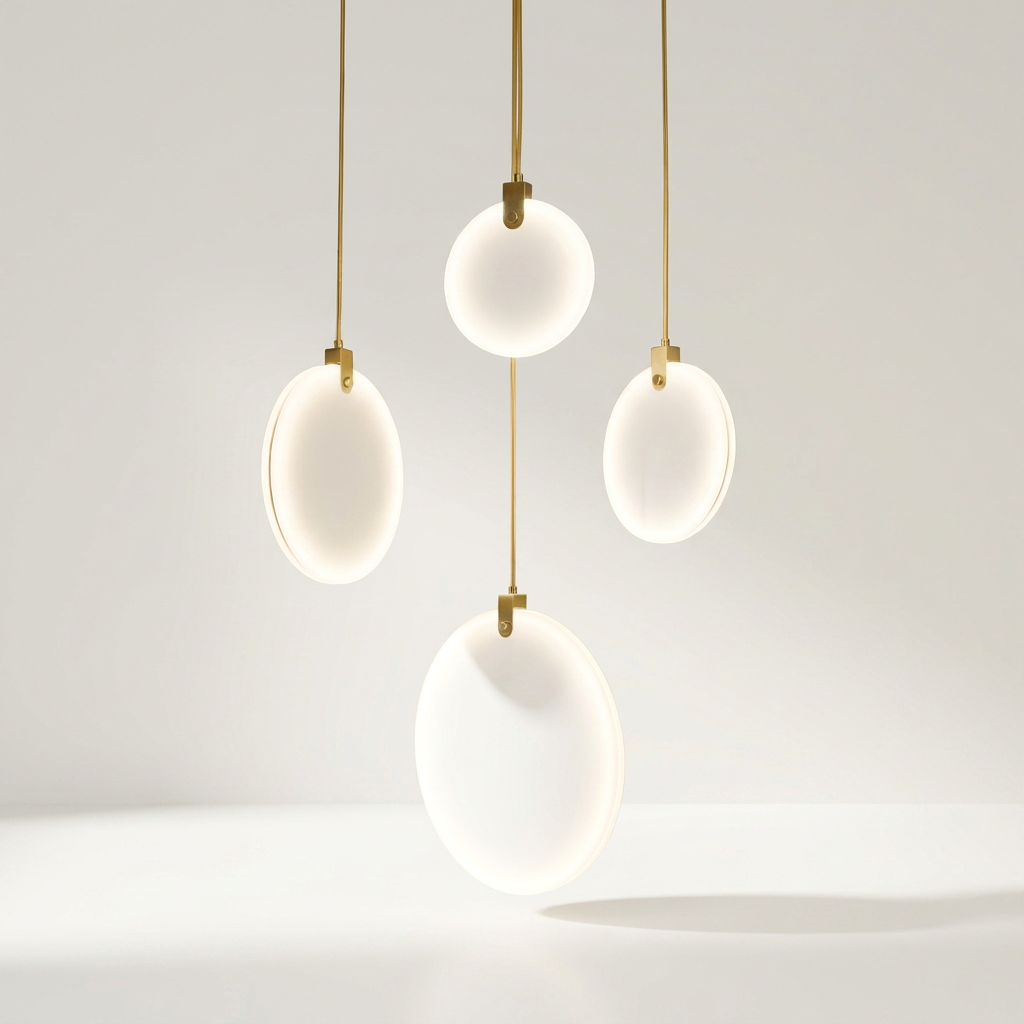 ASPENDOS Pendelleuchte aus echtem Marmor mit LED, Ø 20 bis 40 cm, über dem Esstisch – Lorenz Laurent Home