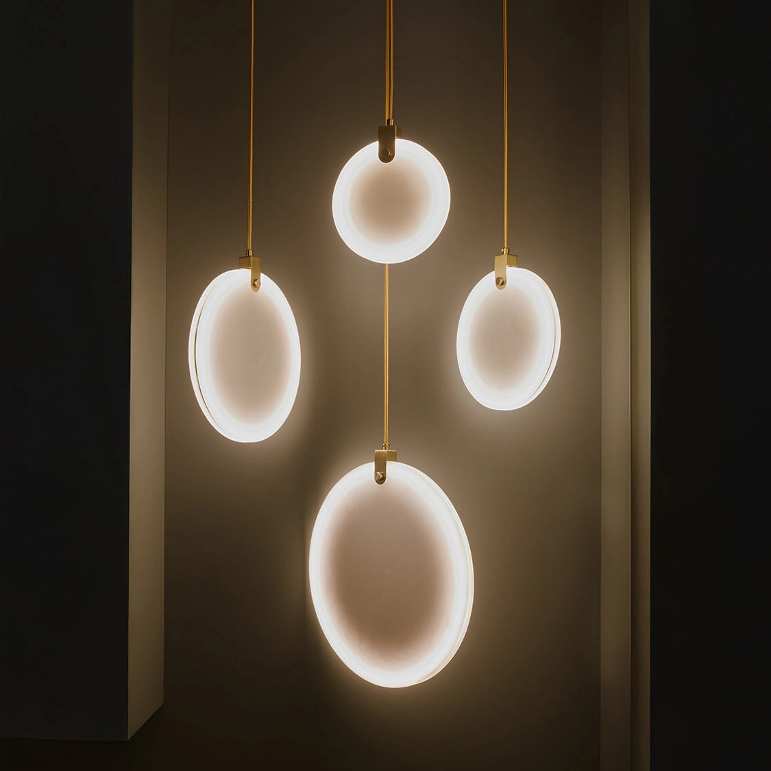 ASPENDOS Marmor-Pendelleuchte in vier Größen für Küche, Flur und Sideboard – Lorenz Laurent Home