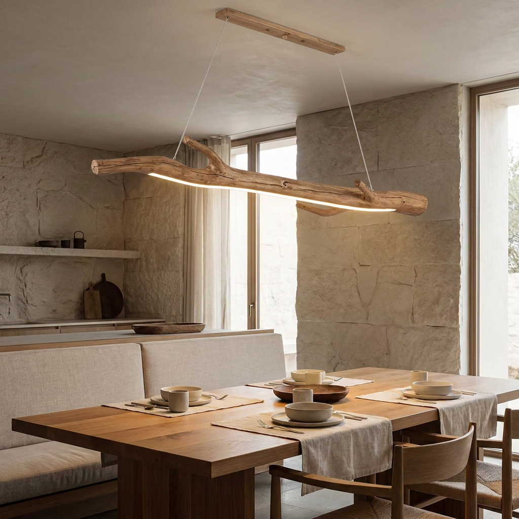 ASTER Pendelleuchte in Zweigform aus Harz für Esstisch, Loft und offene Wohnbereiche – Lorenz Laurent Home
