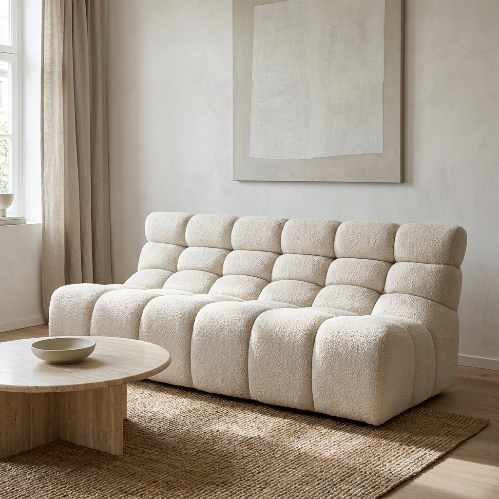 CHOPIN Großes Modulsofa aus Spanien, breit mit 190 cm und 78 cm hoch – Lorenz Laurent Home