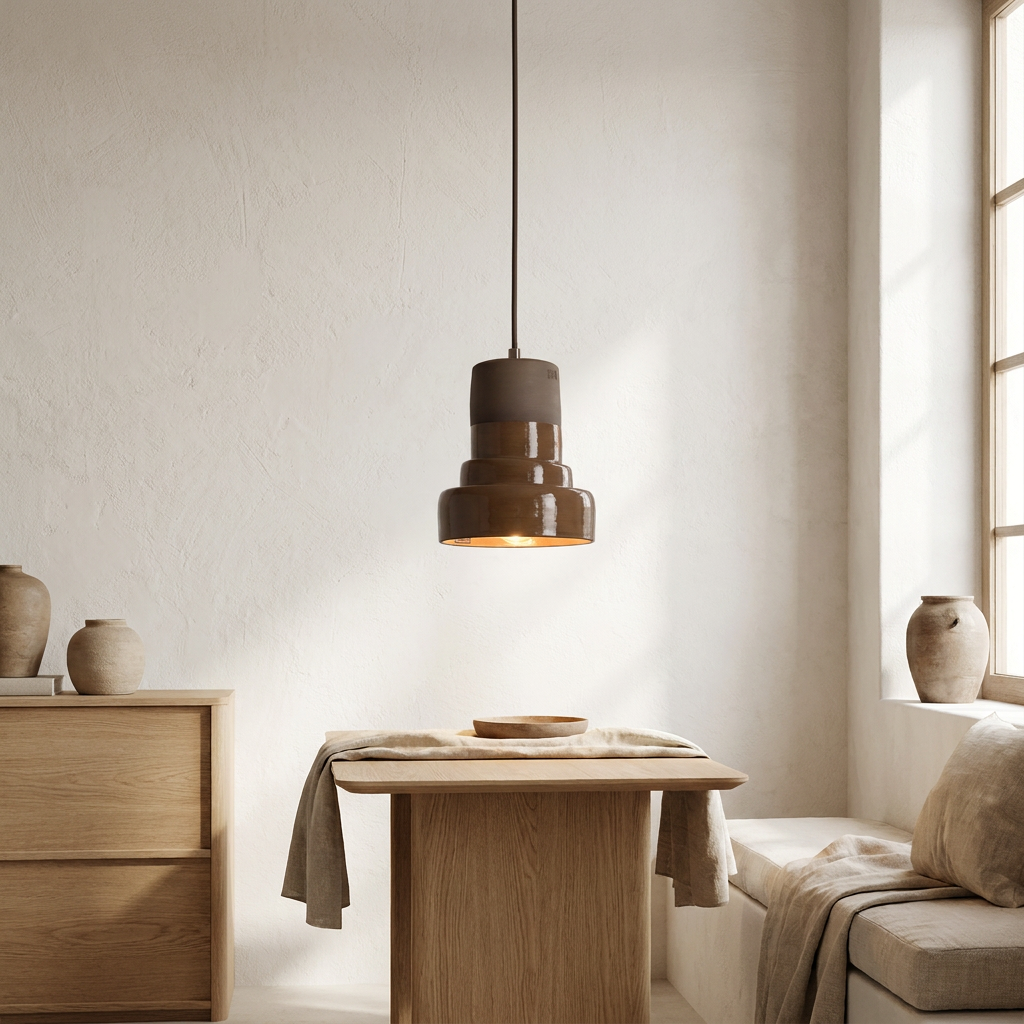 LANIKAI Pendelleuchte mit warmem, diffusem Licht für Sideboard und Nachttisch – Lorenz Laurent Home