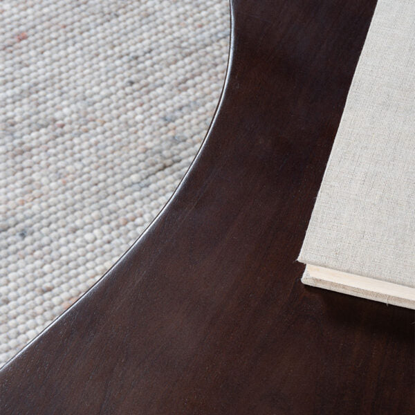 LUDO Couchtisch-Set aus Mangoholz mit schlanken Metallbeinen in Schwarz oder Braun – Lorenz Laurent Home