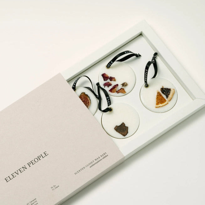 NARA Lufterfrischer 5er-Set aus Sojawachs für Kleiderschrank, Schublade und Kommode – Lorenz Laurent Home