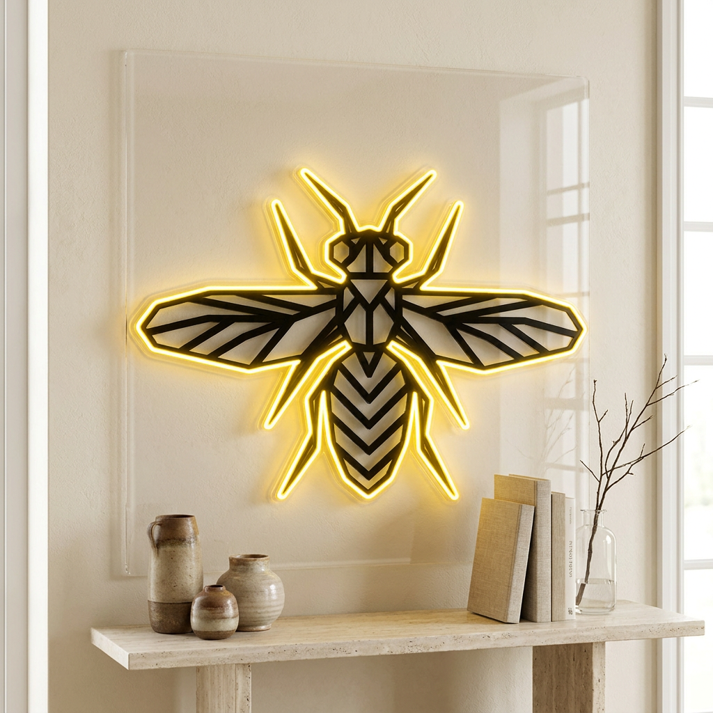 MELIA LED-Wandleuchte aus Vietnam, groß bis 110 cm, zum Aufhängen oder Montieren – Lorenz Laurent Home