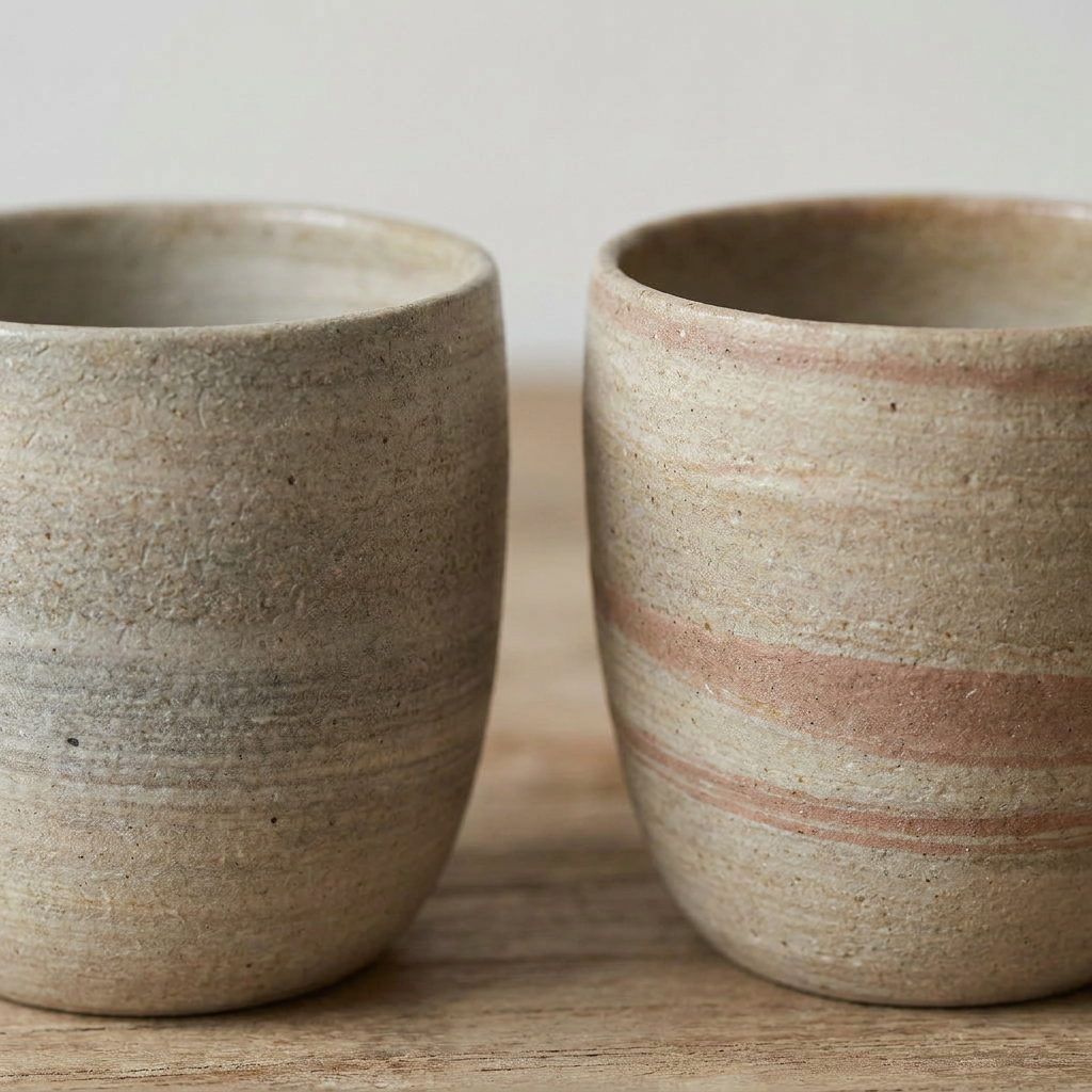 N&S Café Tasse der Recycled Kollektion, klein für Kaffee und verlängerten Espresso – Lorenz Laurent Home
