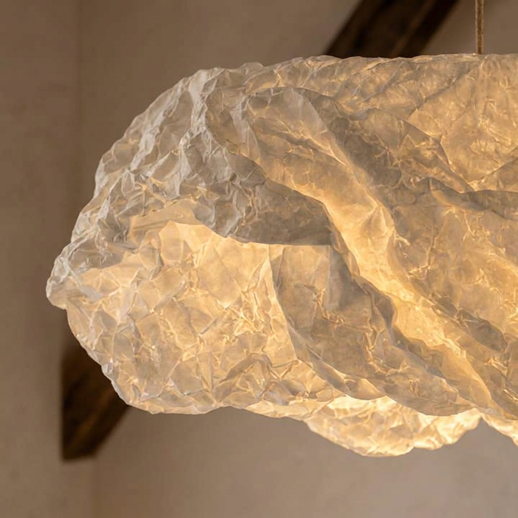 NUAGE Pendelleuchte mit weicher, schwebender Form für diffuses Licht, 20 bis 25 cm hoch – Lorenz Laurent Home