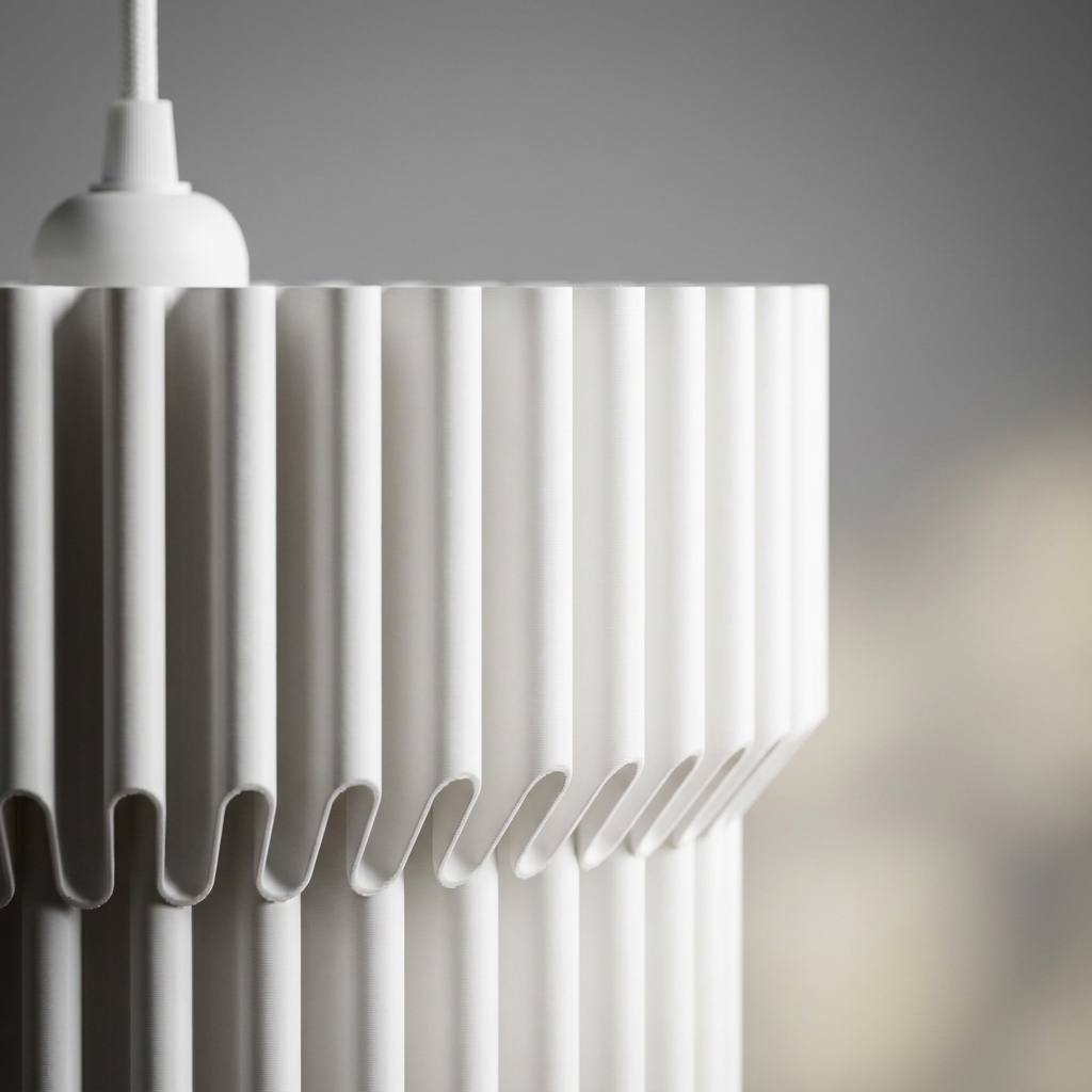 RIPPLE Lampenschirm ohne Elektrik als Aufsatz für Pendelleuchten über Kücheninsel und Flur – Lorenz Laurent Home