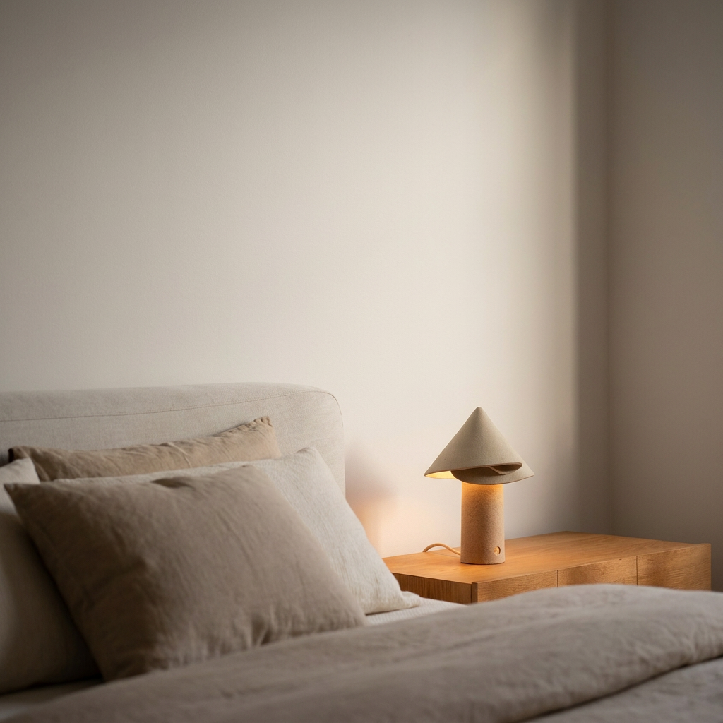 SHAYD Tischlampe aus Keramik mit matter Oberfläche für warmes, weiches Licht – Lorenz Laurent Home