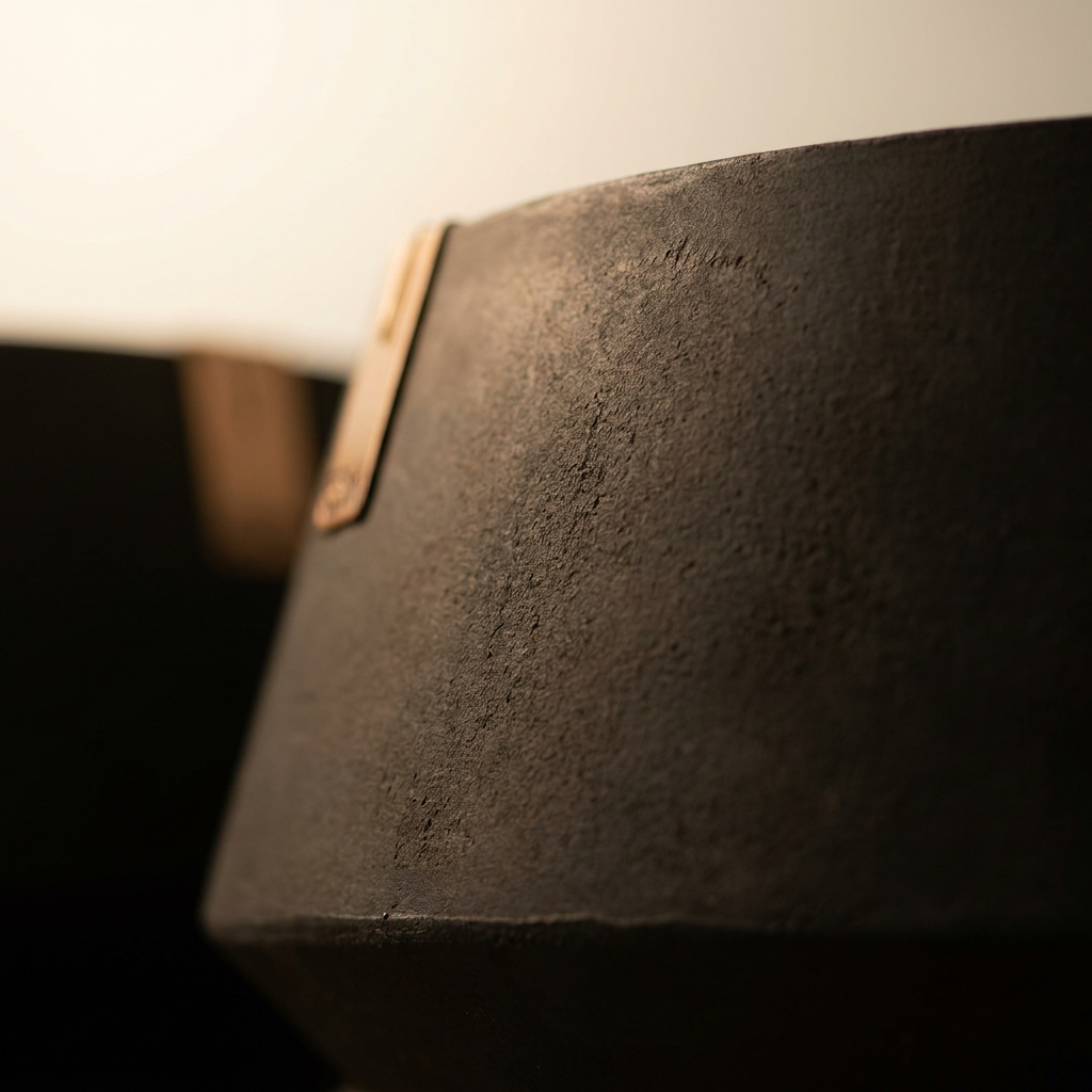 TOKYO Schale aus 100 Prozent recyceltem Papier, matt schwarz, handgefertigt in Sri Lanka – Lorenz Laurent Home