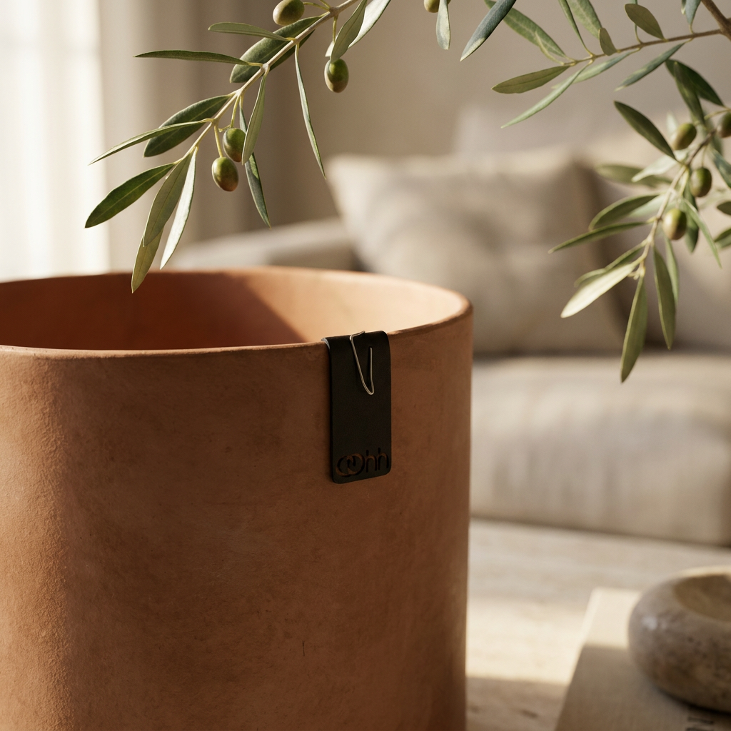 TOKYO Übertopf aus Zellstoff, innen mit Naturlatex versiegelt und wasserfest für Pflanzen – Lorenz Laurent Home