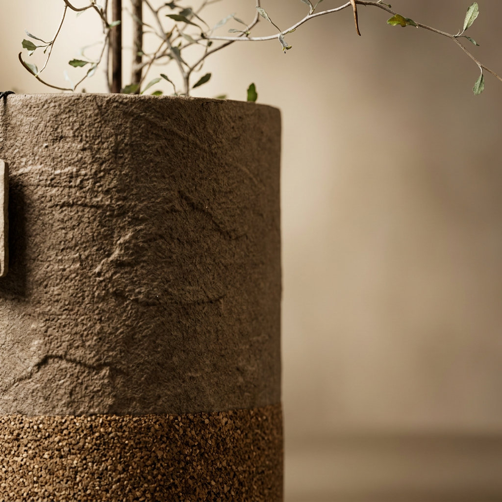 WOODZ Übertopf, innen mit Naturlatex versiegelt und dadurch wasserfest für Pflanzen – Lorenz Laurent Home