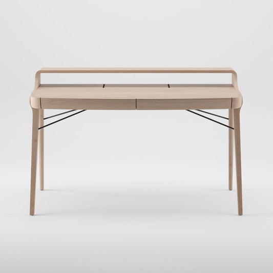PICARD Schreibtisch, abgebildet mit Ablage – Lorenz Laurent Home